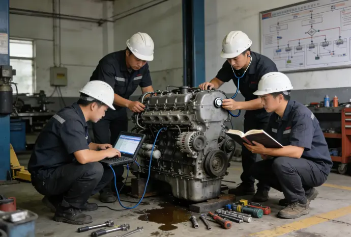 Troubleshooting a Diesel Engine quod non Satus vel difficile incipere